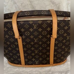 ***SOLD***AUTHENTIC LouisVuitton Babylone Monogram Canvas Shoulder Tote Bag ONLY